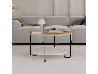 Холна маса CORRO (дъб сапфир/мармо)